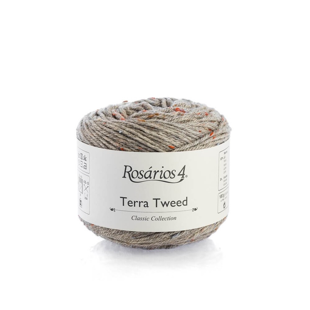 Pelote de laine Terra Tweed