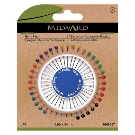 Milward plastic pins 0.60x34mm