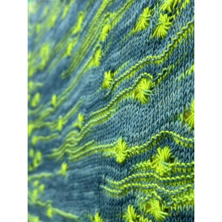 Châle Fleurs la châle tricot