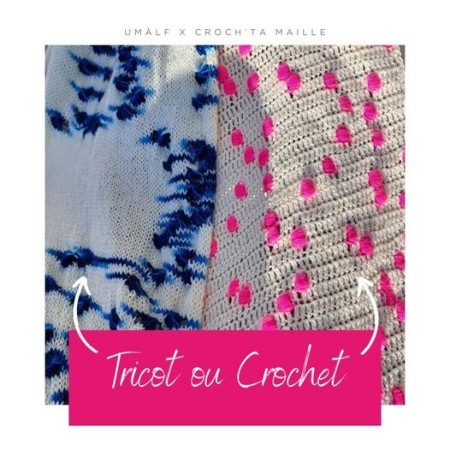 Châle Fleurs la châle tricot