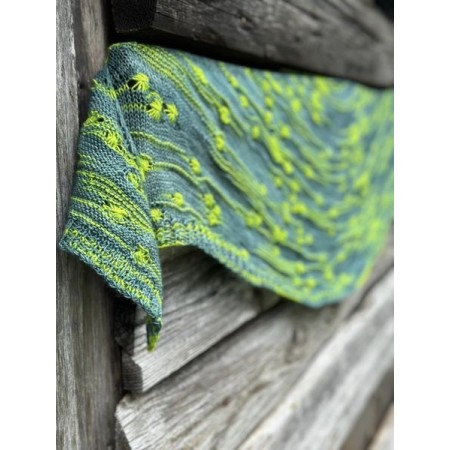 Châle Fleurs la châle tricot