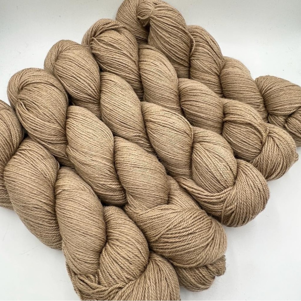 Fingering 100% pur baby alpaga, teinture végétale, bio et équitable