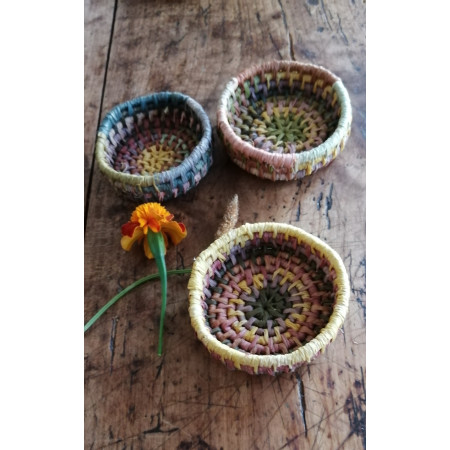 Kit de vannerie spiralée - Madame Raphia | DIY & Artisanal