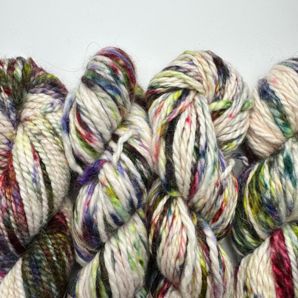 Hand spinned Baby Alpaca Chunky wool - Quechua Alpaga | umàlf