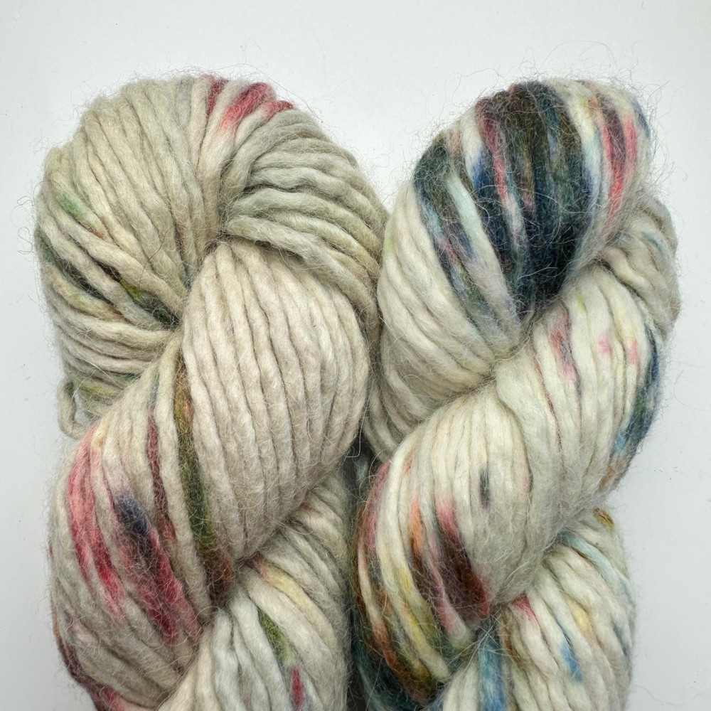 Hand spinned Baby Alpaca Chunky wool - Quechua Alpaga | umàlf