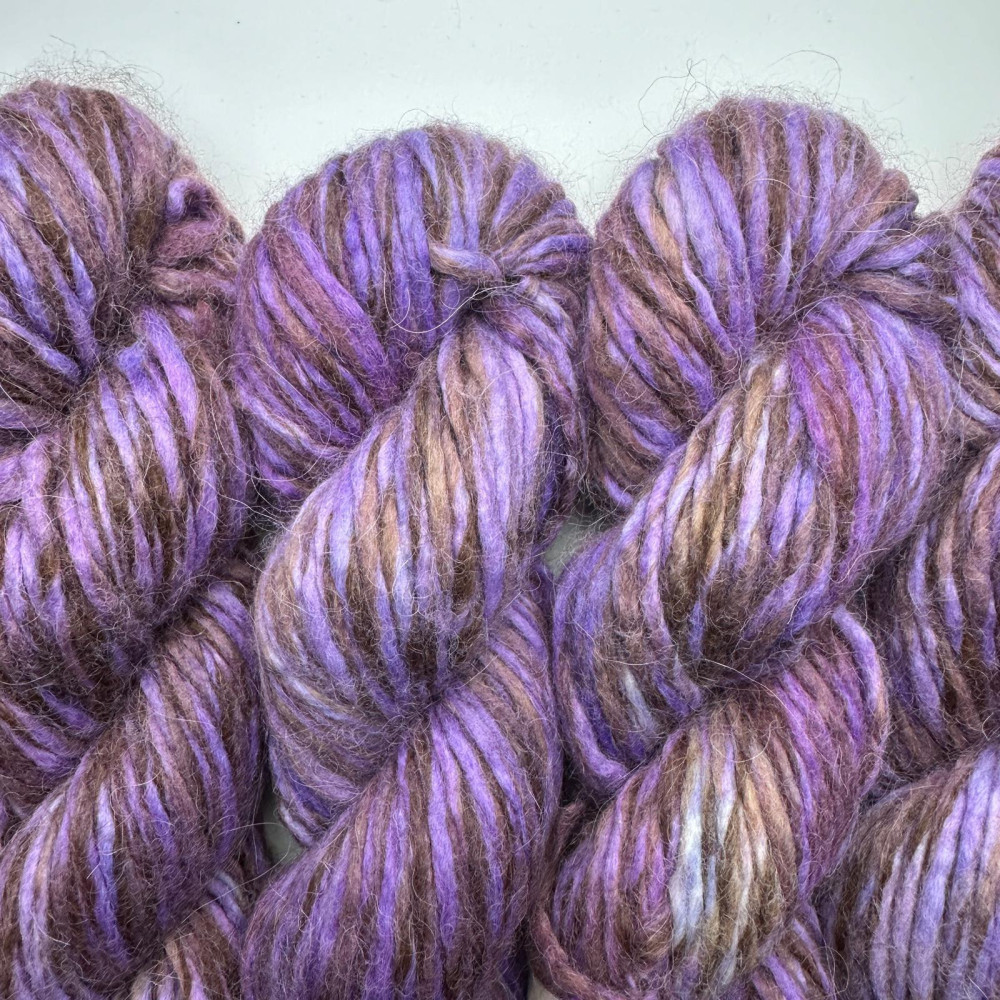 Hand spinned Baby Alpaca Chunky wool - Quechua Alpaga | umàlf