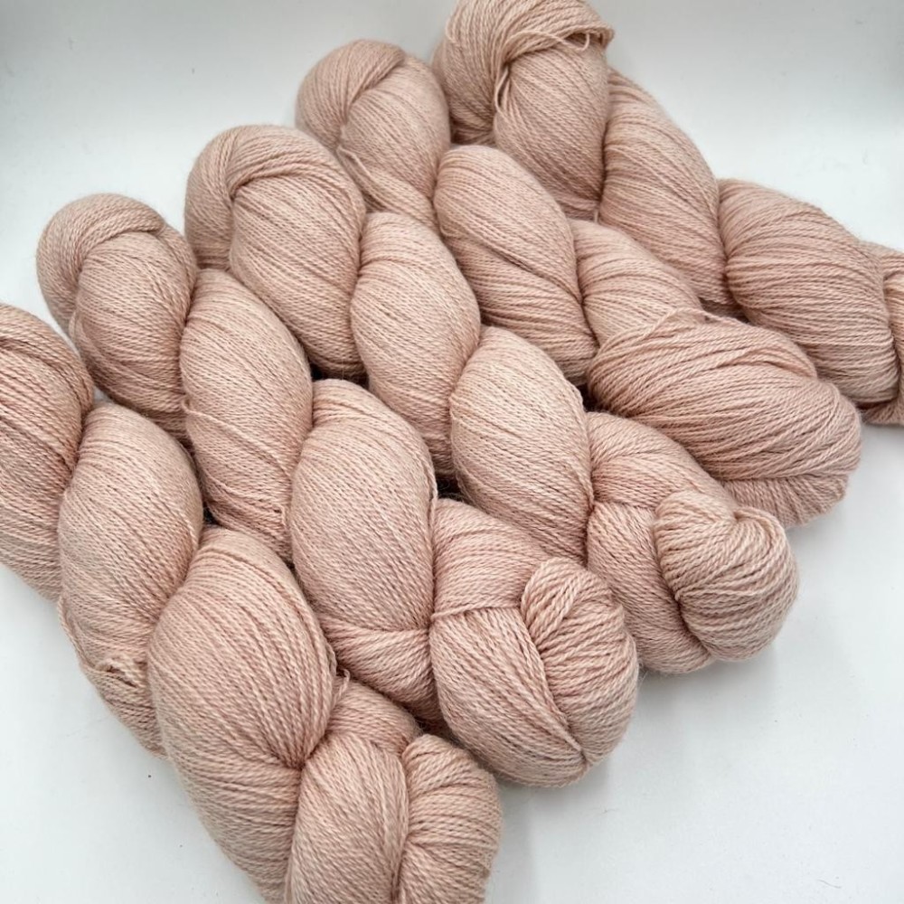 Laine Lace 100% pur baby alpaga, bio et équitable, non traitée, teinture végétale