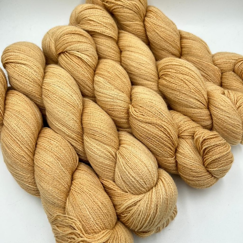 Laine Lace 100% pur baby alpaga, bio et équitable, non traitée, teinture végétale