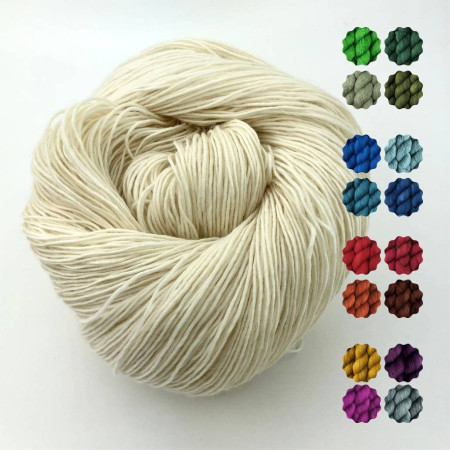 Lucy Loop, fingering wool single ply - Une Maille à la Fois