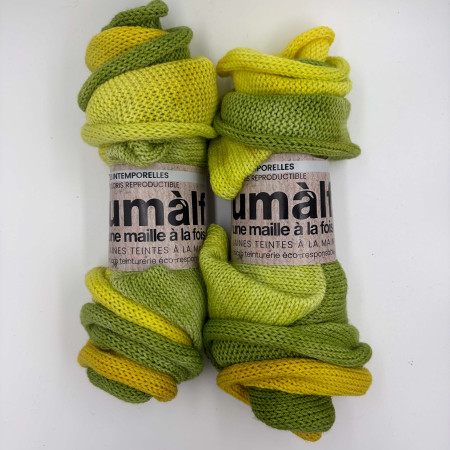 Watercolor Hand Dyed Sock Yarn in Gradient Une maille à la Fois