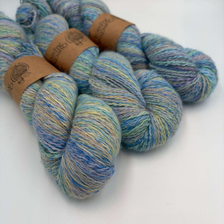 Laines filées main uniques et fantaisie de Quechua Alpaca - umàlf