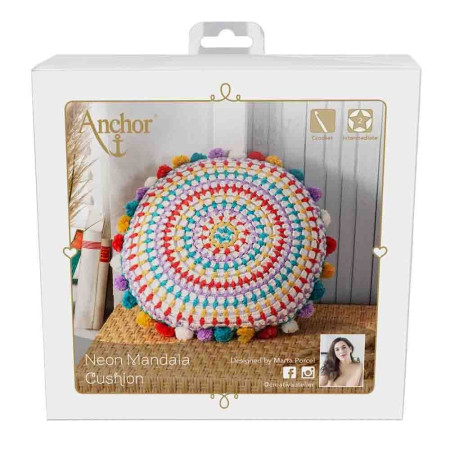 Kit Coussin Mandala au crochet