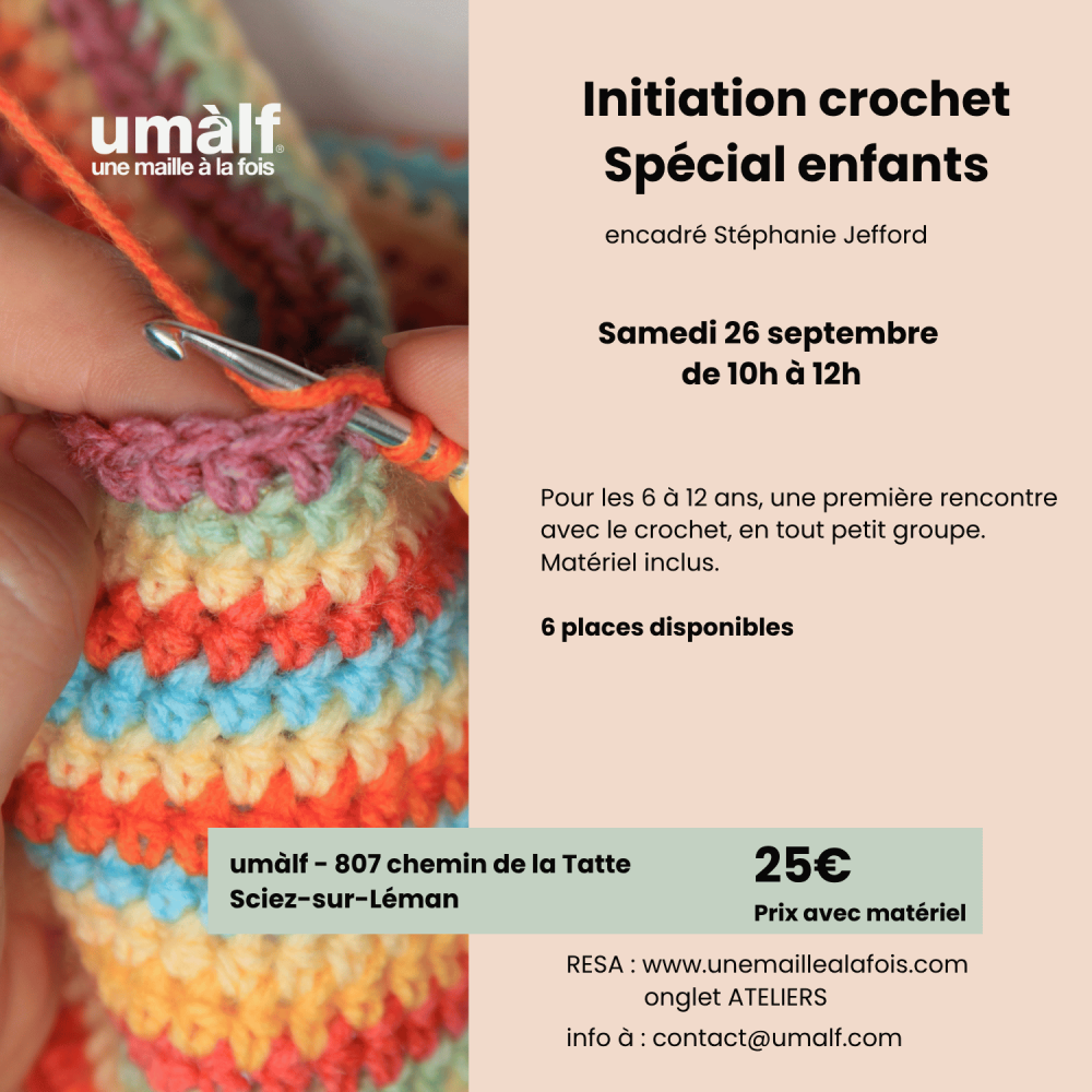 Initiation Crochet Spécial ENFANTS