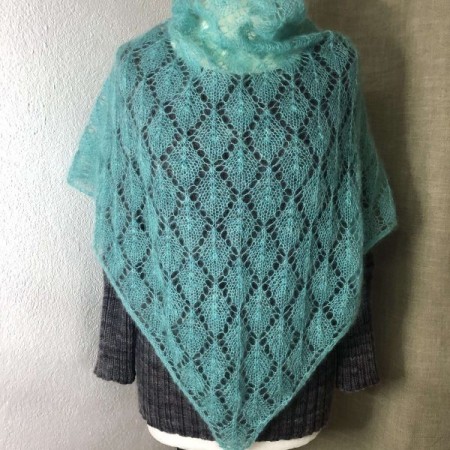 Châle Rose Mary - patron tricot umàlf