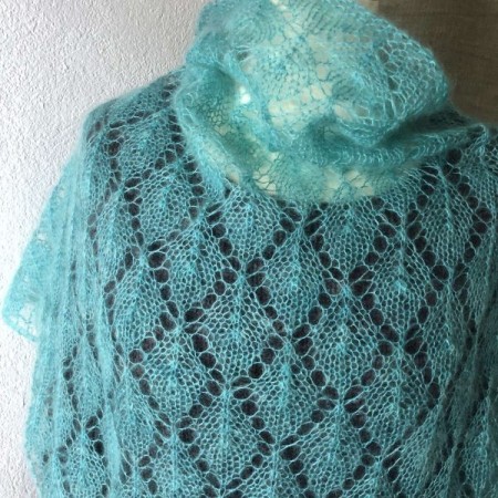 Châle Rose Mary - patron tricot umàlf