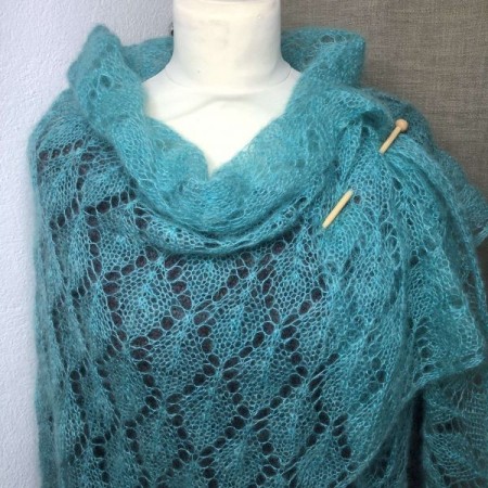 Châle Rose Mary - patron tricot umàlf